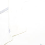 REEBOK Mens White Short Sleeve Plain Polo Shirt L Cotton Casual Basic