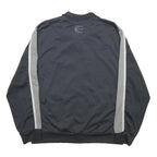 NBA Mens Black & Grey Zip Up Polyester Track Jacket M Sportswear