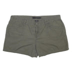 CALVIN KLEIN JEANS Womens Shorts Green Casual Plain L W36 Summer Comfort