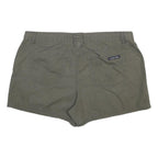 CALVIN KLEIN JEANS Womens Shorts Green Casual Plain L W36 Summer Comfort