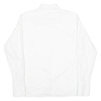 ETERNA Mens Plain Shirt White Long Sleeve L