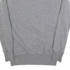 ELLESSE Womens Grey Sweatshirt Cotton Blend Crew Neck UK 10 Logo Print Casual