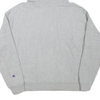 CHAMPION Womens Grey Hoodie XL Cotton Blend Pullover Hooded Sweatshirt