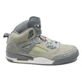 AIR JORDAN Spizike Mens High Top Trainers Grey Synthetic UK 12 Retro Basketball