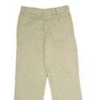 DICKIES 874 Workwear Mens Twill Trousers Beige Classic Straight W32 L30