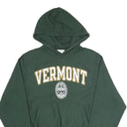 CHAMPION REVERSE WEAVE Mens Green Vermont Pullover Hoodie S Cotton Blend Casual