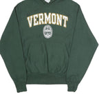 CHAMPION REVERSE WEAVE Mens Green Vermont Pullover Hoodie S Cotton Blend Casual