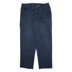 DICKIES Mens Trousers Blue Relaxed Straight W38 L32