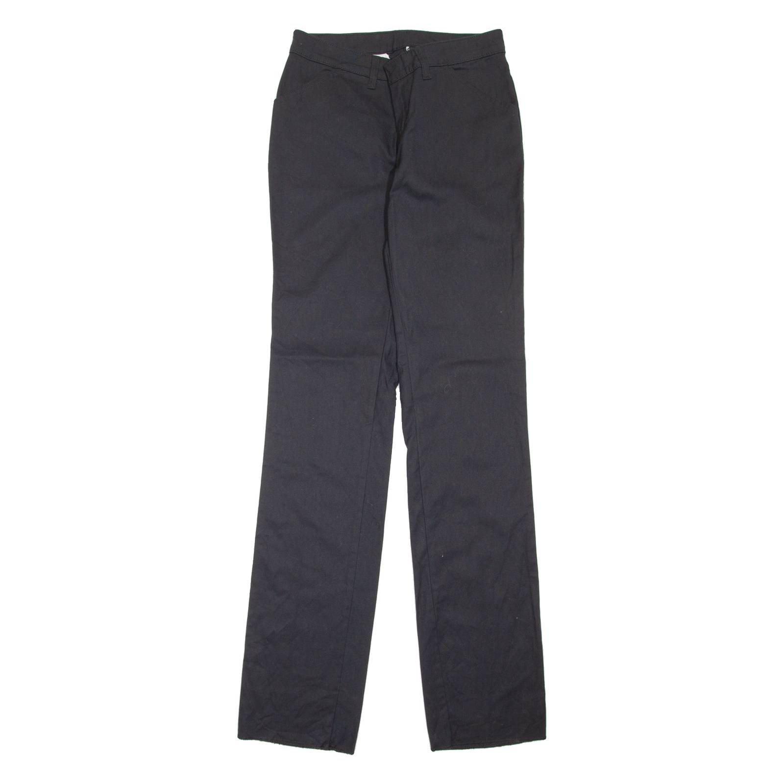 DICKIES Workwear Womens Trousers Black Regular Straight W28 L36