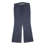 OLD NAVY Womens Regular Fit Flared Denim Jeans Blue W32 L32