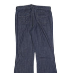 OLD NAVY Womens Regular Fit Flared Denim Jeans Blue W32 L32