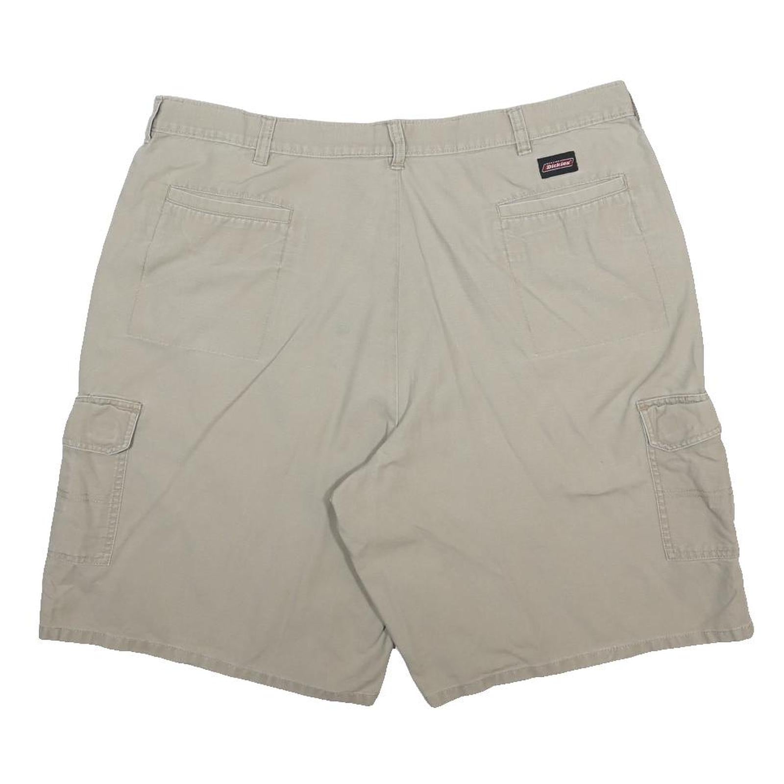 DICKIES Mens Shorts Beige Casual Cargo XL W40 Workwear Cotton Blend