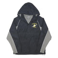 CHAMPION Mens Black & Grey Andrew T-Bolts Pullover Zip Jacket Polyester Blend M