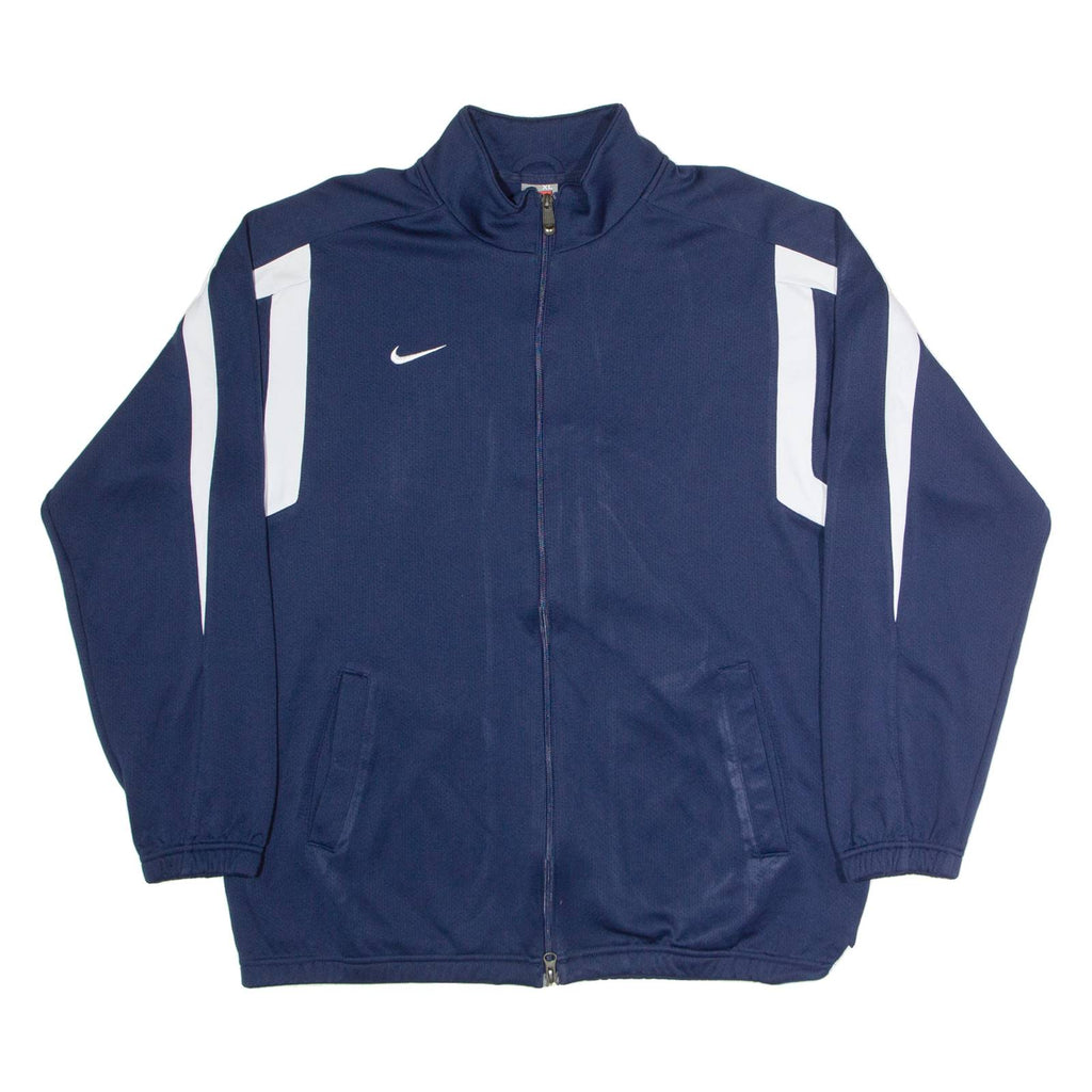 NIKE Mens Track Jacket Blue XL