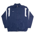 NIKE Mens Track Jacket Blue XL