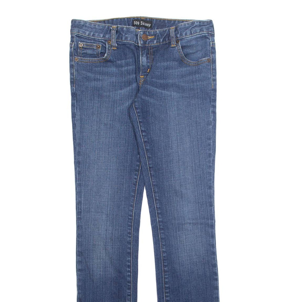 LEVI'S Womens Jeans Blue Regular Tapered Stone Wash W28 L32