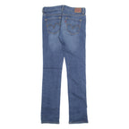 LEVI'S Womens Jeans Blue Regular Tapered Stone Wash W28 L32