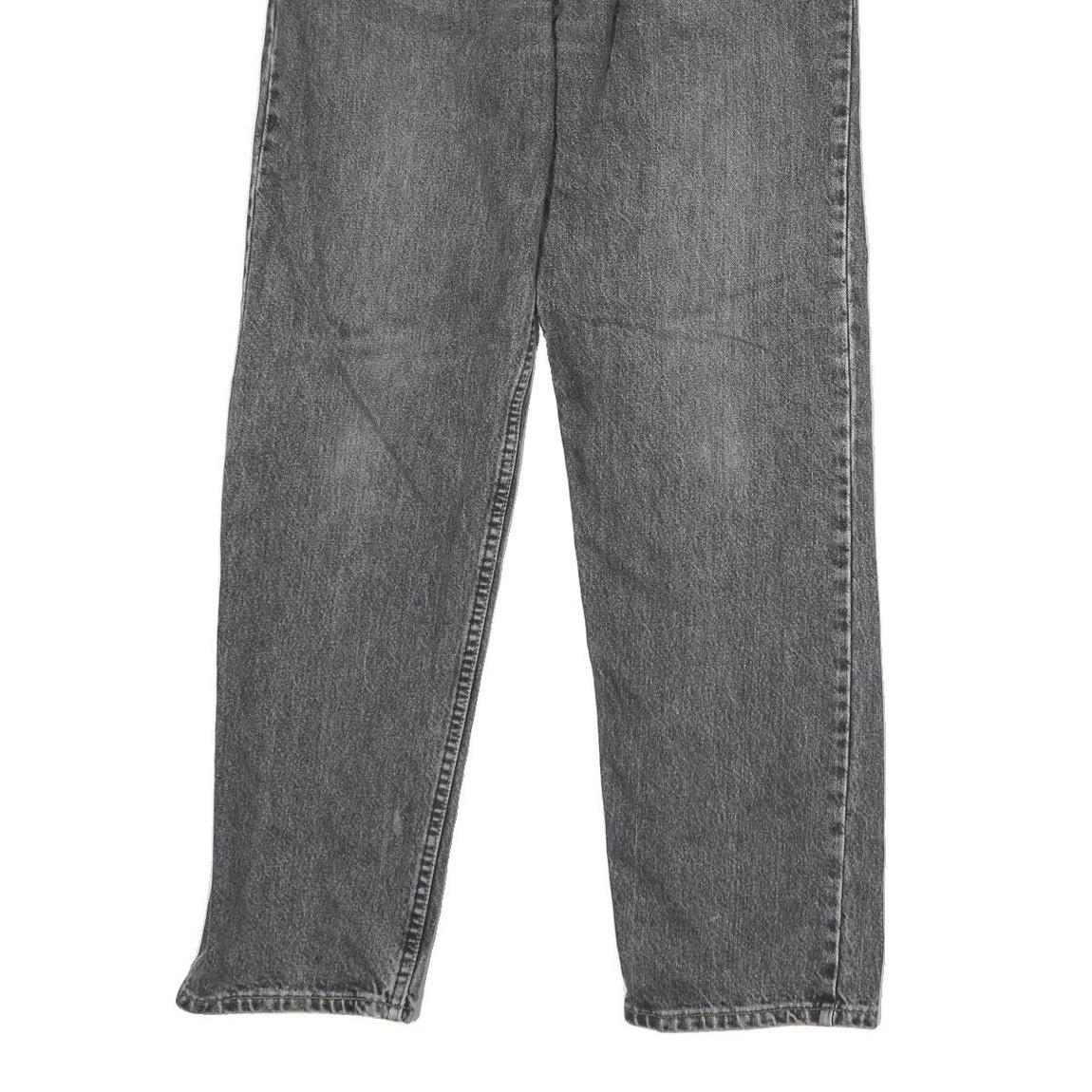 LEVI'S Mens Jeans Black Regular Straight Denim Medium W30 L30 Classic Button Fly