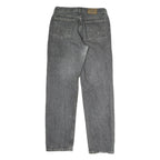 LEVI'S Mens Jeans Black Regular Straight Denim Medium W30 L30 Classic Button Fly