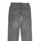 LEVI'S Mens Jeans Black Regular Straight Denim Medium W30 L30 Classic Button Fly