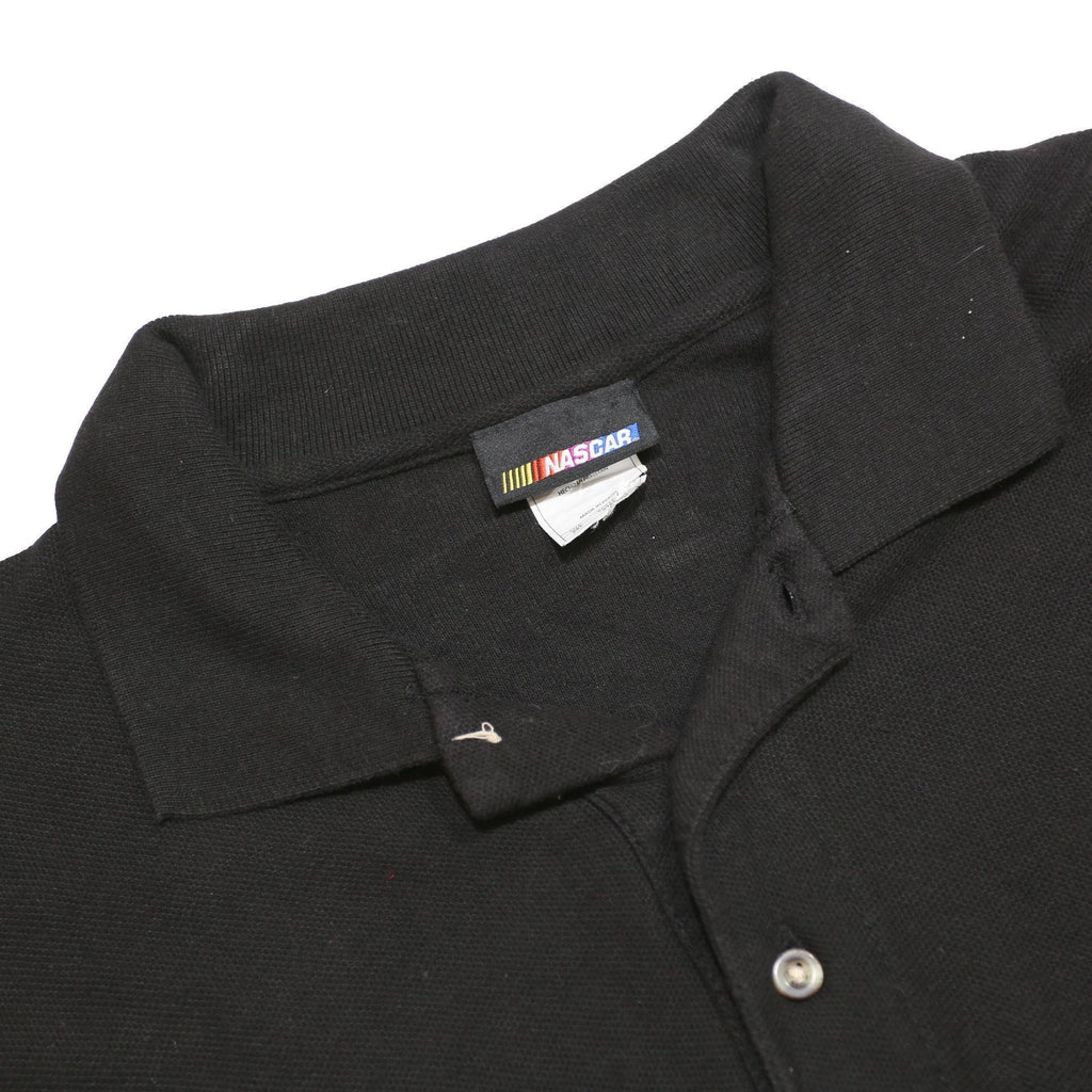 NASCAR Mens Black Office Depot 14 Short Sleeve Polo Shirt 2XL Cotton Casual