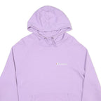 CHAMPION Mens Purple Pullover Hoodie L Cotton Blend Casual Streetwear