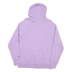 CHAMPION Mens Purple Pullover Hoodie L Cotton Blend Casual Streetwear