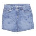 LEVI'S Womens Denim Blue Casual Shorts Embroidered M W29 Summer