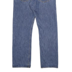 LEVI'S 501 Mens Jeans Blue Classic Straight Denim Medium W36 L32 Button Closure