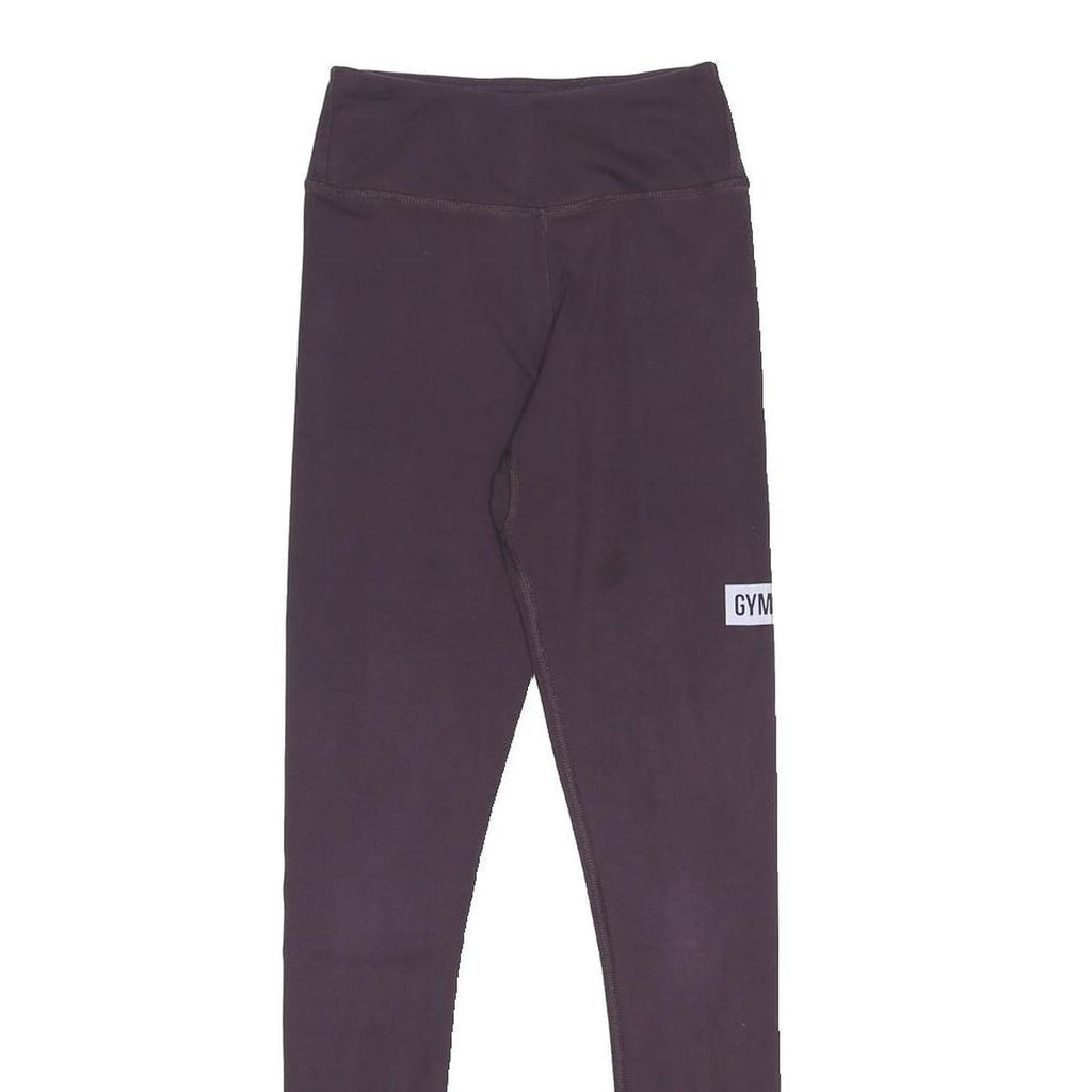 GYMSHARK Womens Leggings Black XXS W21 L28 Slim Tapered Fitness Activewear