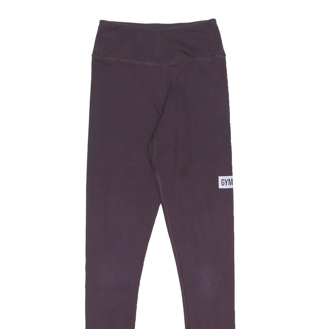 GYMSHARK Womens Leggings Black XXS W21 L28 Slim Tapered Fitness Activewear