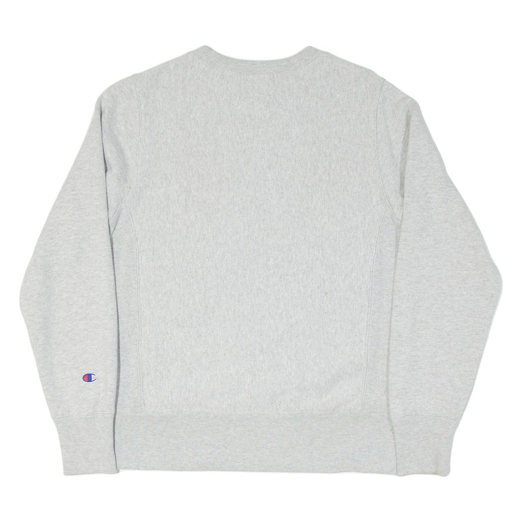 CHAMPION REVERSE WEAVE Warm Up Mens Sweatshirt Grey XS