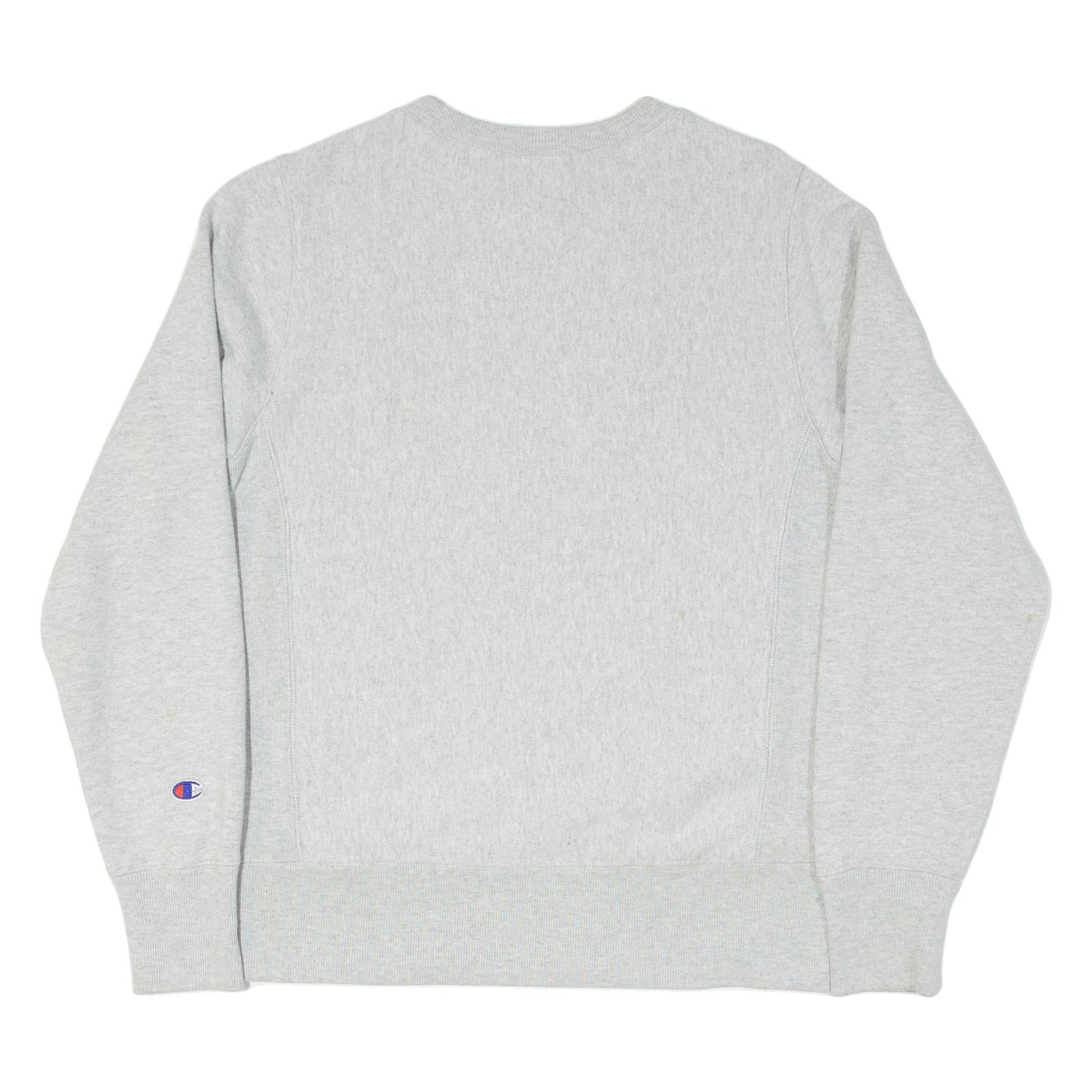 CHAMPION REVERSE WEAVE Warm Up Mens Sweatshirt Grey XS