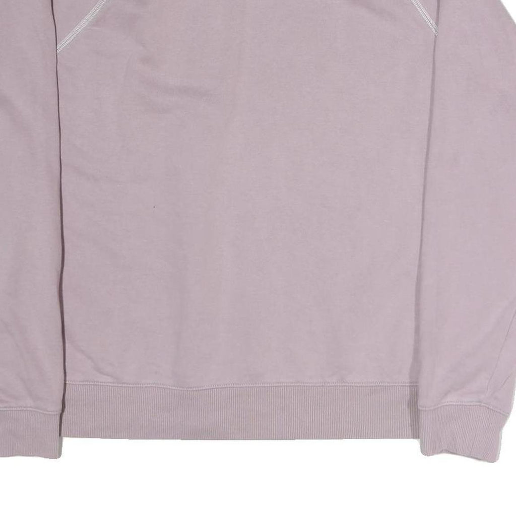 FILA Womens Pink XL Crew Neck Cotton Sweatshirt Logo Patch Casual Pullover