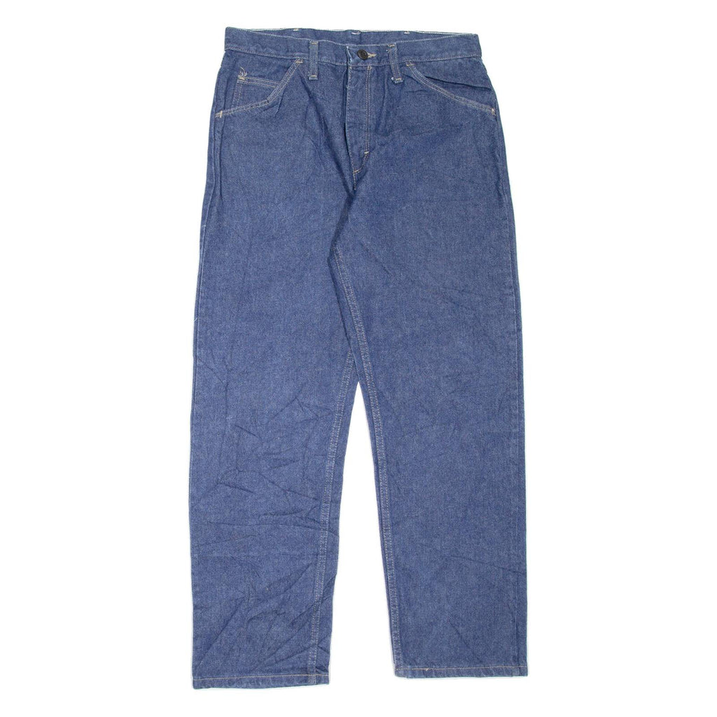 BULWARK Workwear Mens Jeans Blue Regular Tapered W33 L30