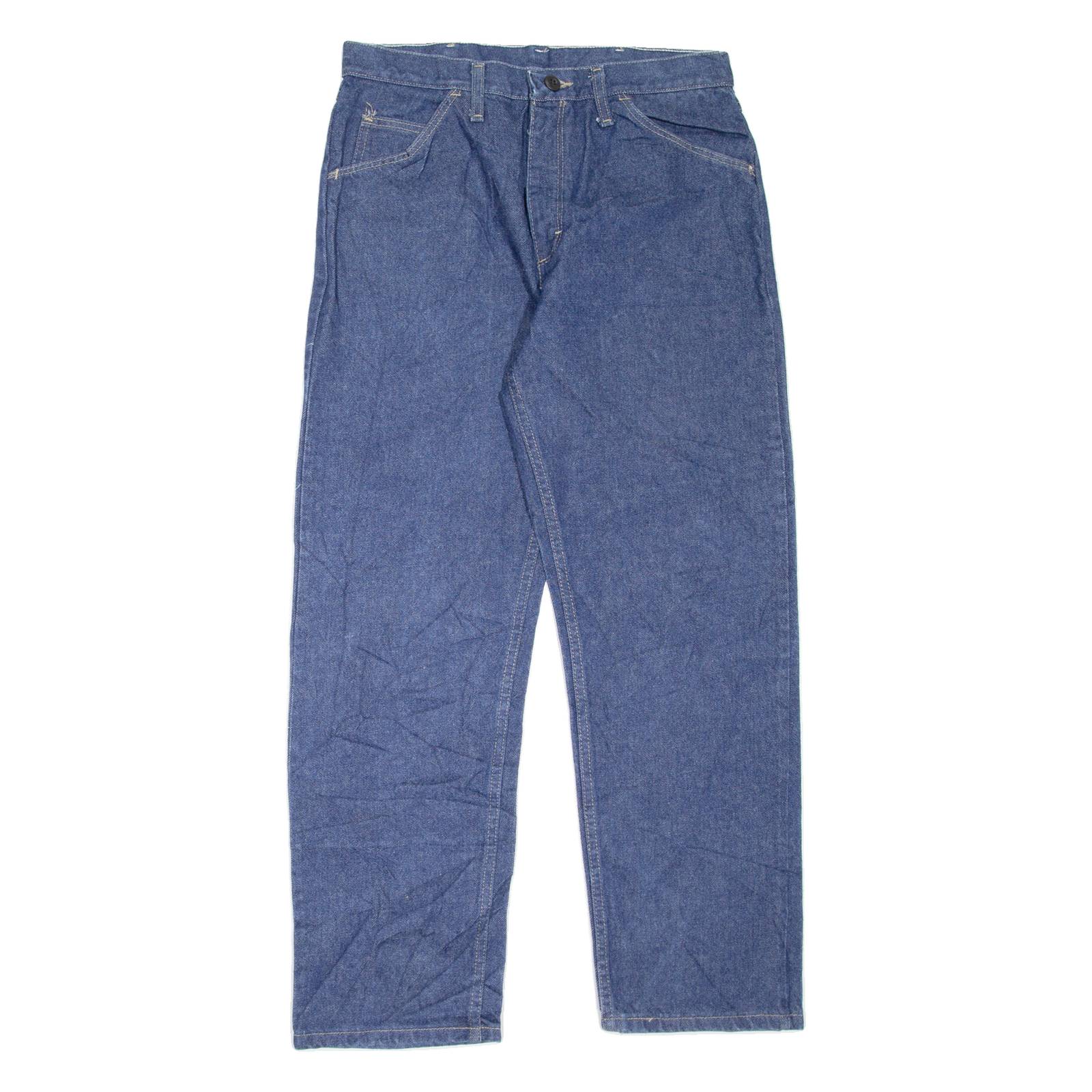 BULWARK Workwear Mens Jeans Blue Regular Tapered W33 L30