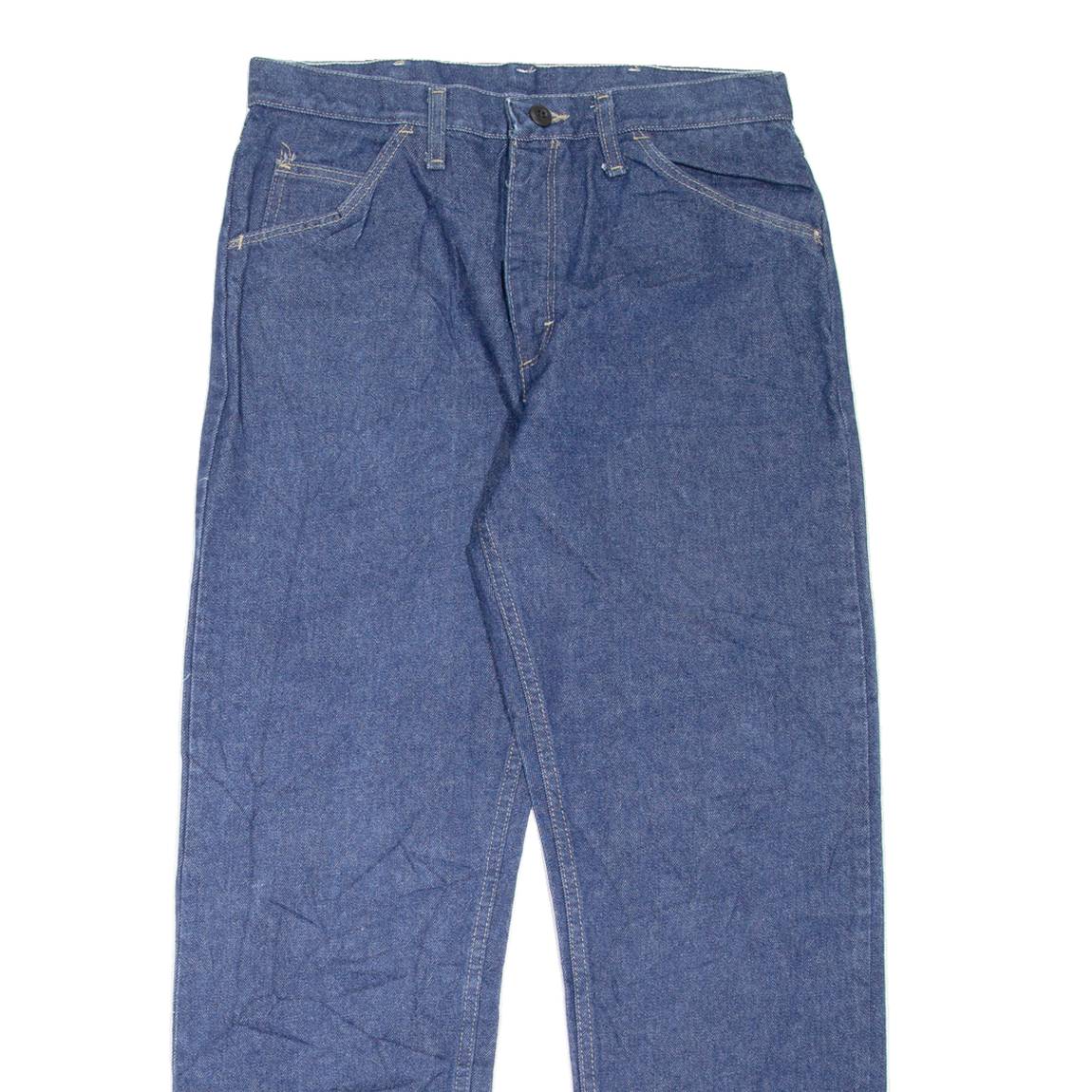 BULWARK Workwear Mens Jeans Blue Regular Tapered W33 L30