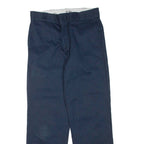 DICKIES Mens Trousers Blue Regular Straight W30 L30