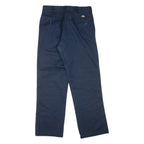 DICKIES Mens Trousers Blue Regular Straight W30 L30
