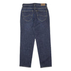 LEE Womens Slim Blue Denim Jeans Cotton Blend Zip W26 L25 Classic Style