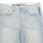 URBAN DISTRICT Mens Shorts Blue Casual M W34 Cotton Blend Comfortable Style