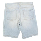 URBAN DISTRICT Mens Shorts Blue Casual M W34 Cotton Blend Comfortable Style