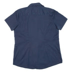 DICKIES Womens Worker Shirt Blue M