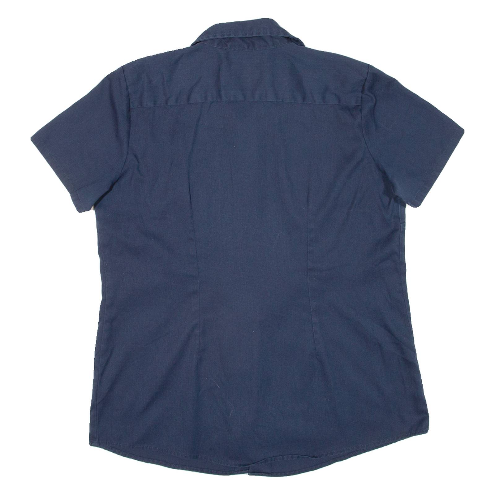 DICKIES Womens Worker Shirt Blue M