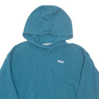 FILA Mens Blue Hoodie S