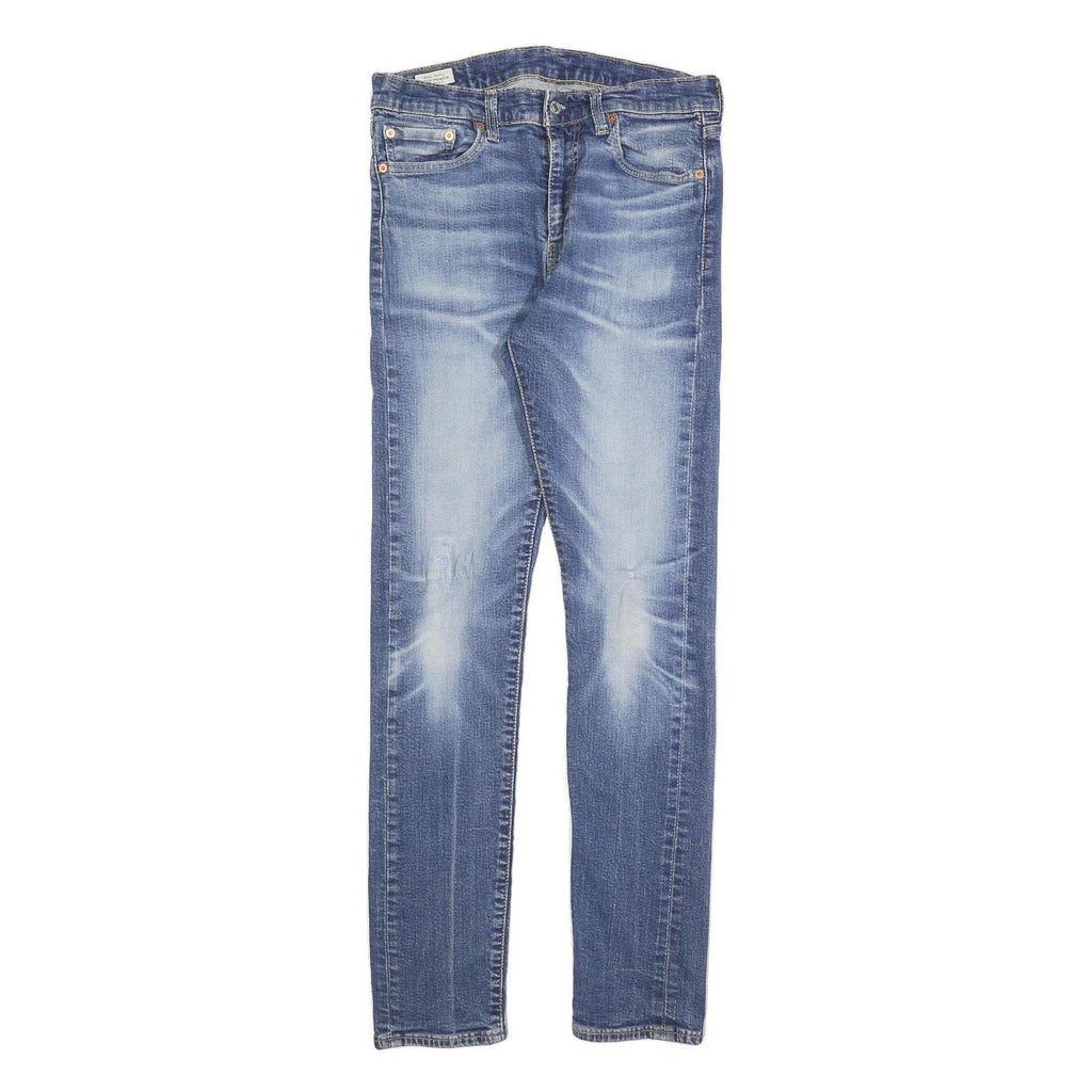 LEVI'S 510 Mens Jeans Blue Slim Skinny Denim Medium W32 L31 Comfortable Stylish