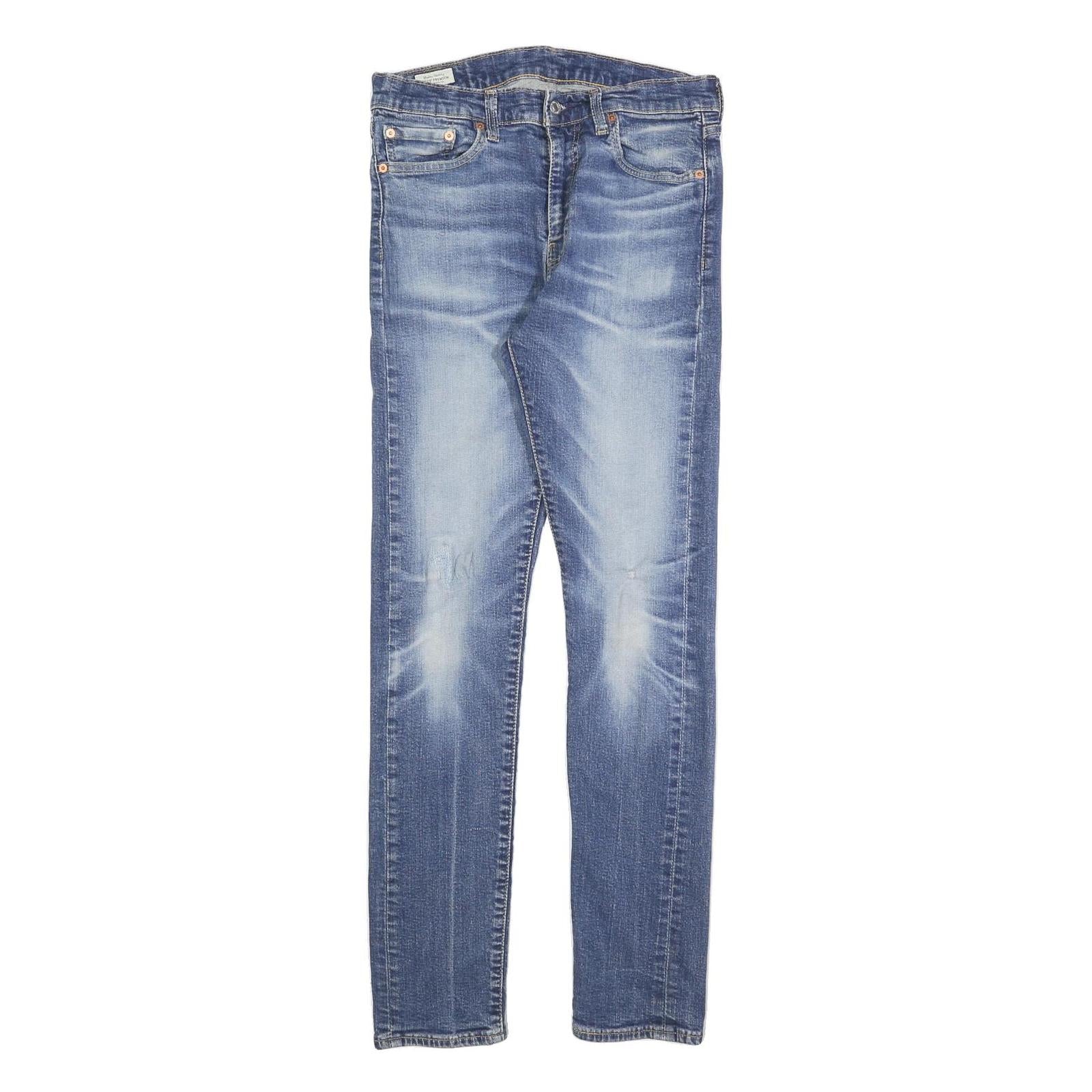 LEVI'S 510 Mens Jeans Blue Slim Skinny Denim Medium W32 L31 Comfortable Stylish