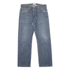 LEVI'S 501 Mens Jeans Blue Regular Straight Denim Medium W34 L30 Classic Button