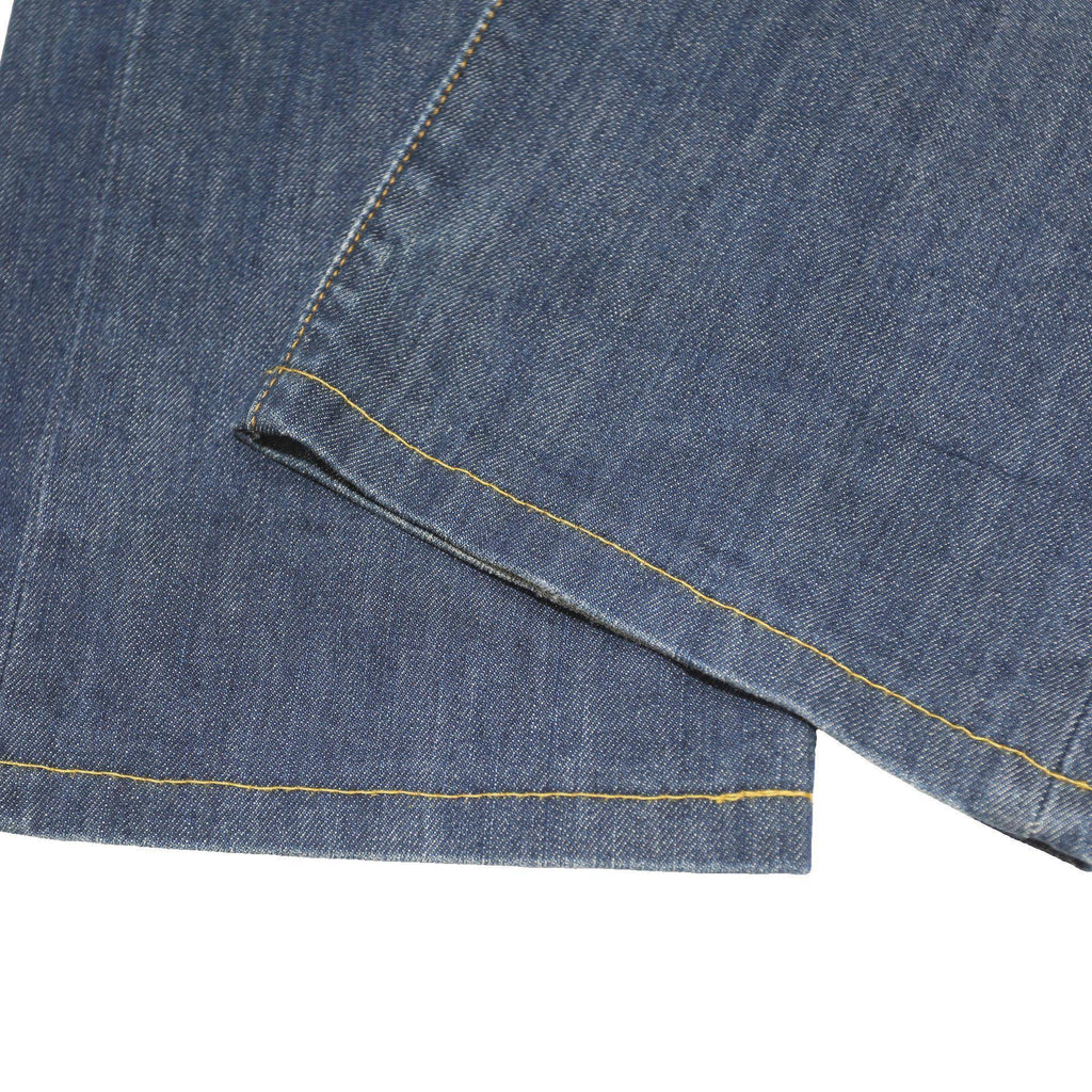 LEVI'S 501 Mens Jeans Blue Regular Straight Denim Medium W34 L30 Classic Button