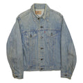 LEVI'S Mens Blue Denim Button Jacket M Casual Classic Vintage Retro Regular Fit